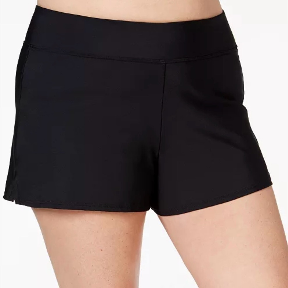 - NWT Swim Solutions Plus Size Swim Shorts size 24W